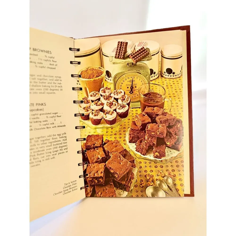Hershey’s 1934 Cookbook Vintage Chocolate Recipes Ring Bound Revised Edition